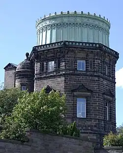 East Tower with copper dome