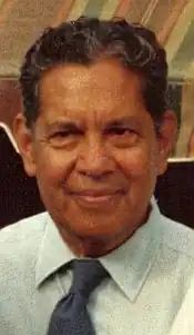 A portrait of Eduardo about age 65.