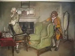 Bob Acres and His Servant (c. 1895), Yale University Art Gallery