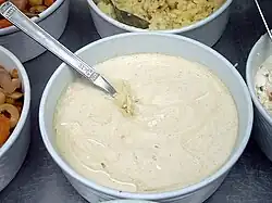 Tahini made of sesame seed paste