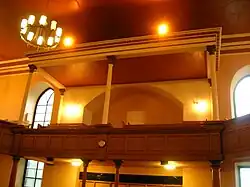 The Eglinton Loft in the Abbey church.