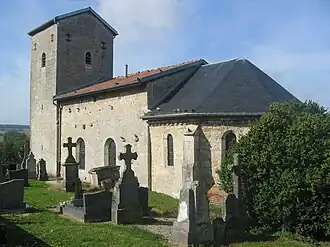 The church in Cléry-le-Petit