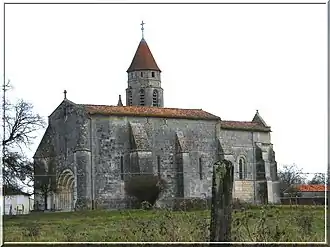 The church in Chermignac
