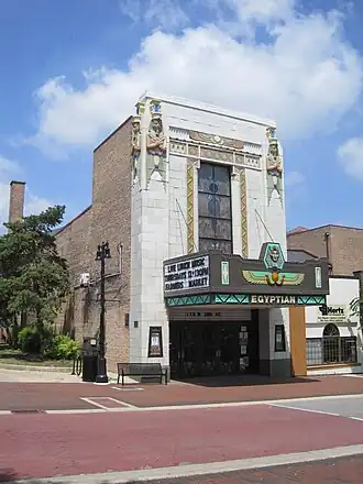 Mixed with Art Deco - Egyptian Theatre (DeKalb, Illinois), by Elmer F. Behrns, 1929–1930[28]
