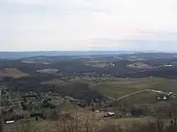 Eldred Township from the Katy Jane Trail at Rider Park