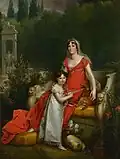 Elisa and her mother by François Gérard, 1811