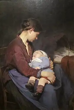 La mere (The Mother), 1888. Cincinnati Art Museum