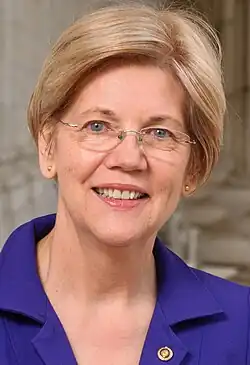 Senator Elizabeth Warren of Massachusetts