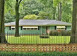 1Elvis' first home in Memphis, now owned by Rhodes College
