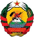 Coat of arms of the People's Republic of Mozambique (1982–1990)
