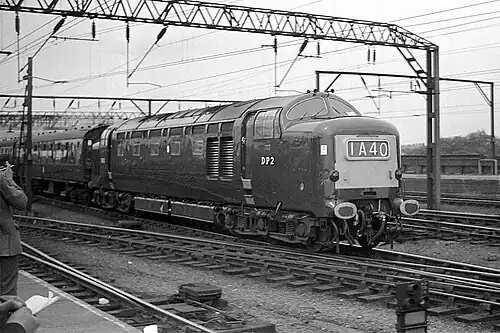 DP2 at Crewe around 1962.