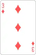 3 of diamonds