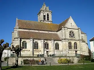 The church, southern side