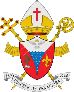 Coat of arms of the Diocese of Parnaíba