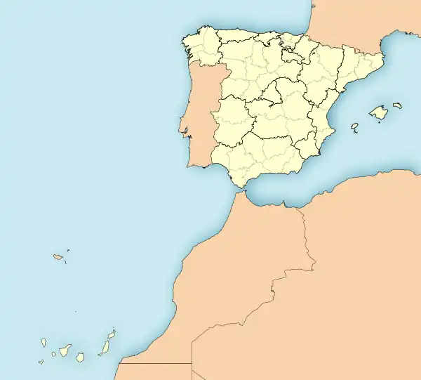 Tenerife is located in Spain, Canary Islands