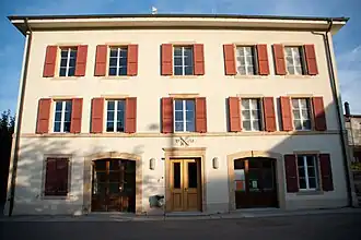 Current town hall of Essertines-sur-Yverdon