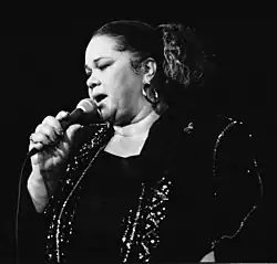 Etta James in Deauville, France, July 1990