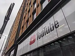 The exterior of YouTube Space London Kings Cross