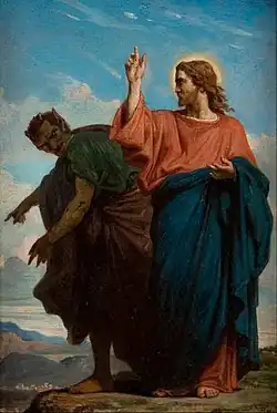 The Temptation of Christ by the Devil (1860), Philbrook Museum of Art