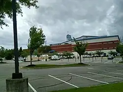 Rear view of FBC Glenarden main campus