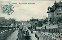 Station at the start of the 20th century