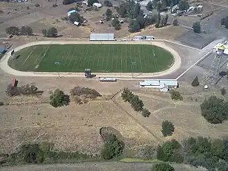 Site of first school in Fall River Valley