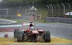 Fernando Alonso, off the track
