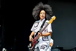 Kae performing in 2023 with Fever 333