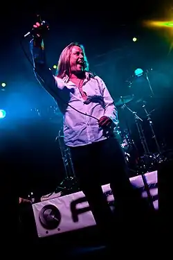 Readman performing at Firefest 2008