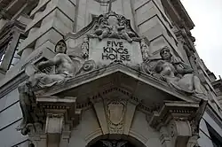 Mercury, Agriculture and putti