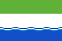 Flag of Belogorsky District