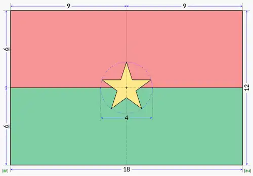 flag construction sheet