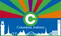 Flag of Columbus, Indiana