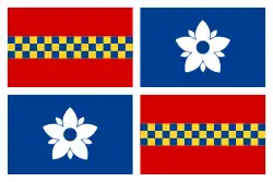 Flag of Leesburg, Virginia, USA