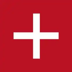 The flag used by the Assyrian volunteers during World War I