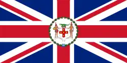 Flag of the governor of Jamaica (1906–1957)