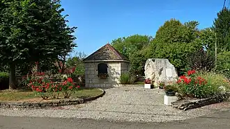 The fountain in Flagey-Rigney