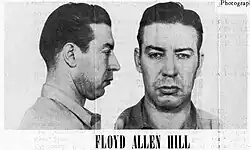 Floyd Allen Hill FBI Most Wanted Poster