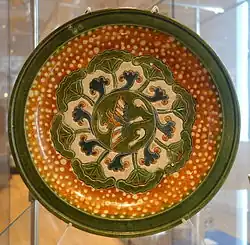 Tang dynasty glazed earthenware c. 675-750