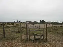 A stile over open fields