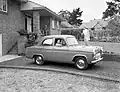 Ford Prefect car, Parramatta, Sydney, 1954