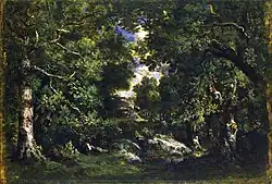 Forest of Fontainebleau (1858) by Narcisse Virgilio Díaz