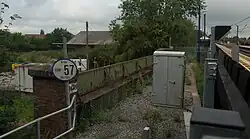 Former island line at Northallerton station
