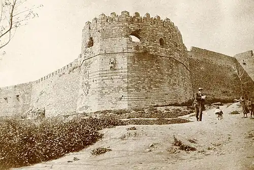 Patras castle, 1890