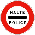 Stop - police