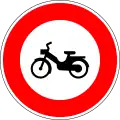 No mopeds