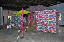 "Pepper Tent" by Francesco Clemente