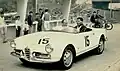 Ventura in Macau in his Alfa Romeo Giulietta Spider that won him first in a 30-lap ACP class race, 1962