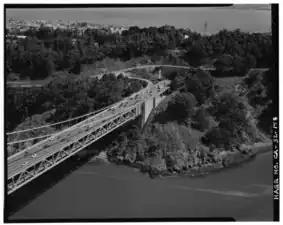 Westbound traffic exits western portal of Yerba Buena Tunnel (1998)