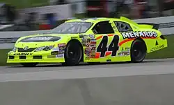 Kimmel in his Menards Toyota in 2013.